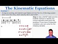 Kinematics Quiz