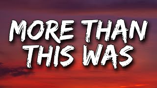 Zara Larsson - More Than This Was (Lyrics)