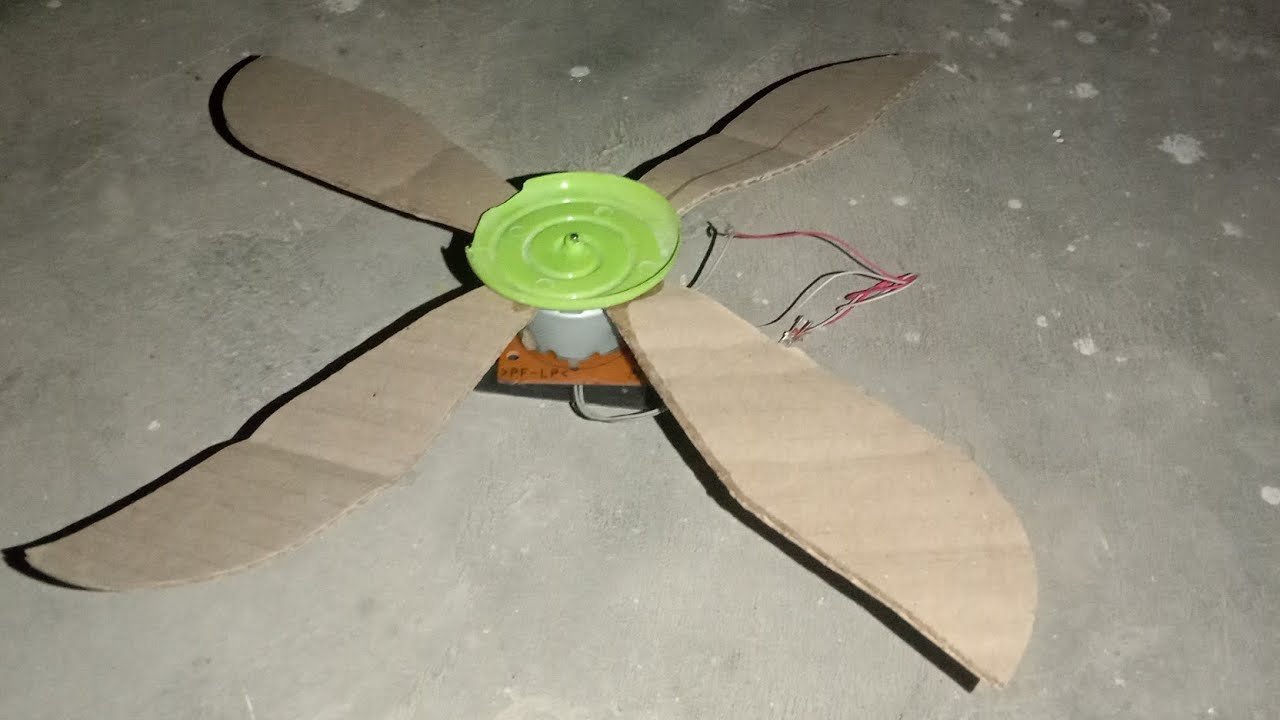I Built a DIY Mini Fan - YouTube