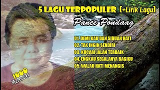 Download lagu PANCE PONDAAG : 5 LAGU TERPOPULER ( Lirik Lagu)