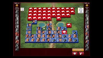 Mystery Player Stratego Tutorial Series(Flag up Front) Game 12 of 25