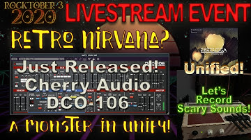 DCO-106 First Look / Percussa V1 for O2|Unify / Scary Sound Design