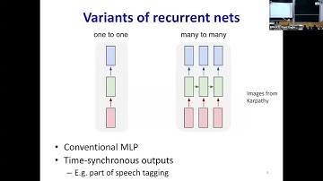 S2025 Lecture 15 - Recurrent Neural Networks (RRNs) Part III