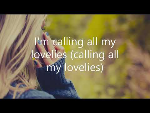 Bruno Mars - Calling All My Lovelies (Lyric Video)