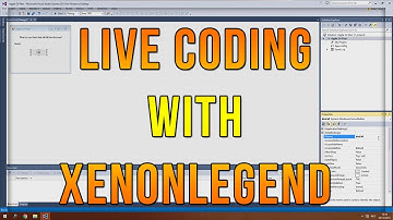 Live Coding With XenonLegend #1– (Creating A Simple VB.NET Program)