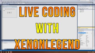 Live Coding With XenonLegend #1– (Creating A Simple VB.NET Program)
