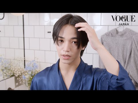 JO1大平祥生のお絵描き気分で目元をクールに見せるメイク。| Beauty Secrets | VOGUE JAPAN