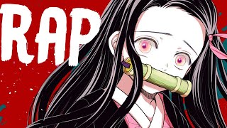 Vignette de la vidéo "NEZUKO RAP | "Oni" | RUSTAGE ft. LulunaRina [Demon Slayer]"