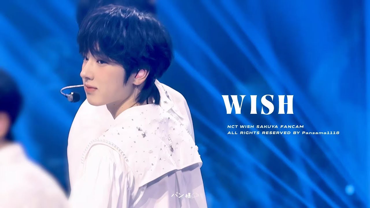 [4K] 250621 NCT WISH 사쿠야 SAKUYA - intro + WISH @서울가요대상 2025 직캠Fancam