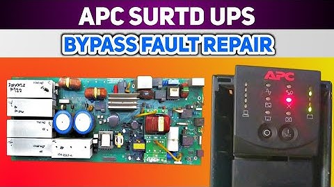 Fixing APC SURTD UPS Bypass Fault | Troubleshooting & Repair Guide