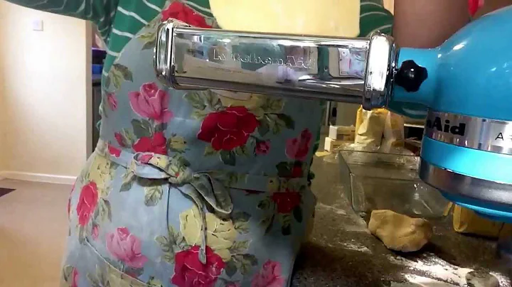 Kitchen Aid pasta making