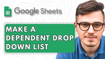 How To Make a Dependent Drop Down List in Google Sheets [2025 Guide]