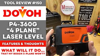 Dovoh P4360G  4 PLANE Green Laser Level  Why 4 Planes are Better that 3! #tools #dovoh #toolreview
