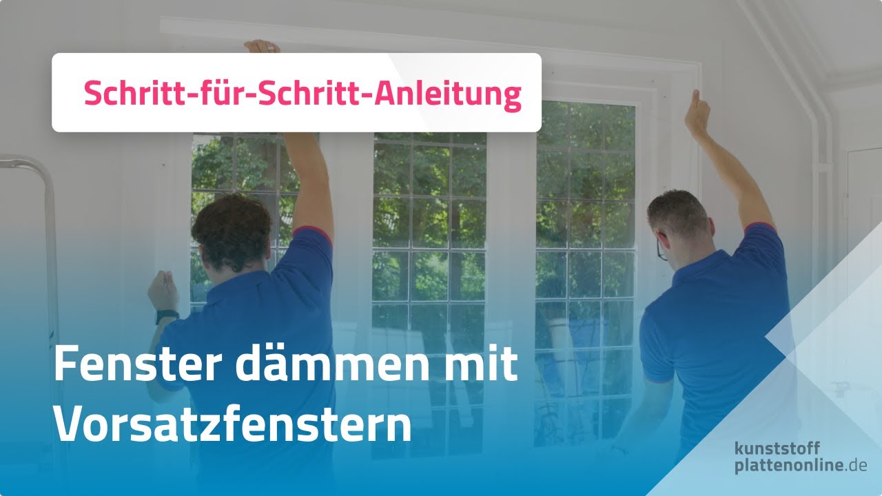 Kostengünstig Fenster dämmen mit Vorsatzfenstern 