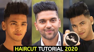 Guru Randhawa Hairstyle | Men Haircut Tutorial 2020 Using BroFlow Bay Wax  #GuruRandhawa - YouTube