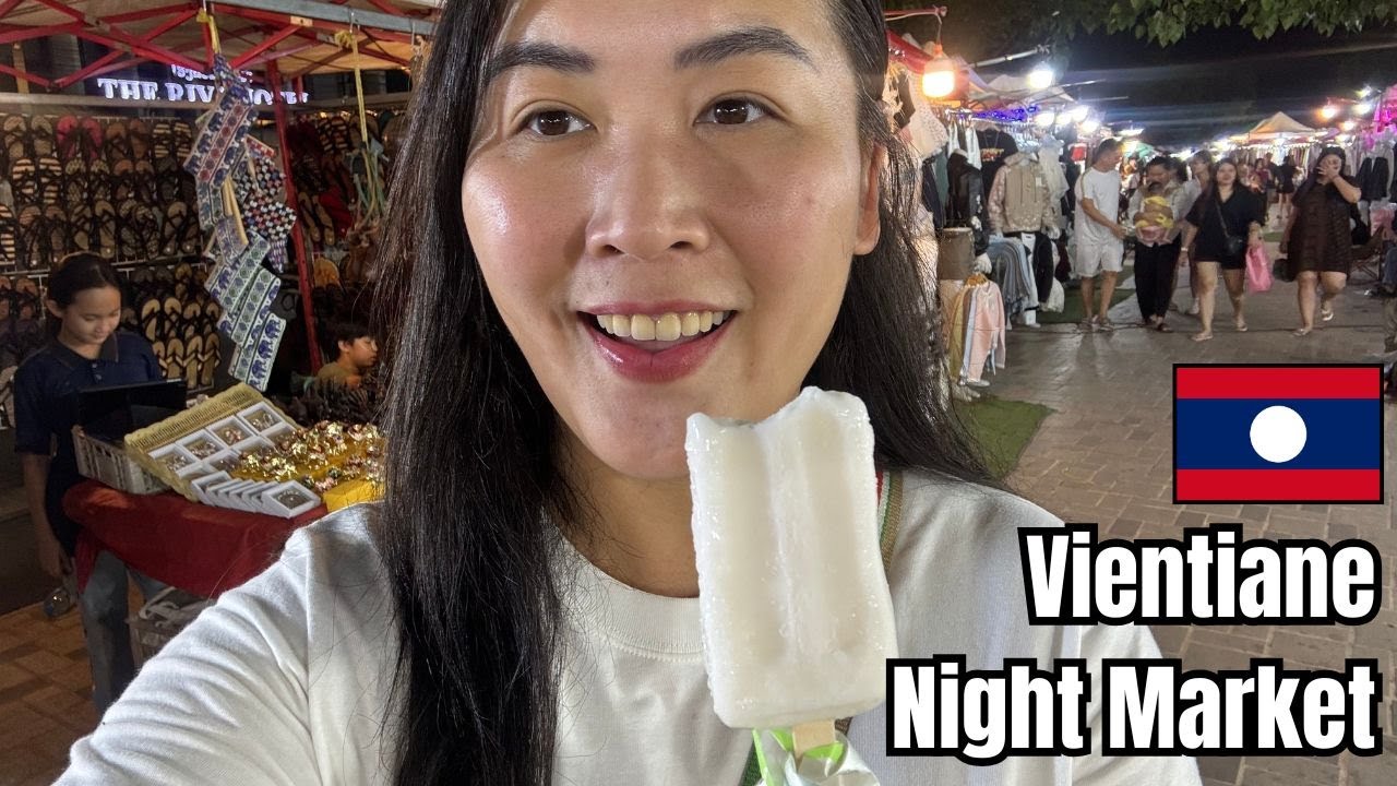 Evening Stroll at Vientiane Night Market 29.10.2025