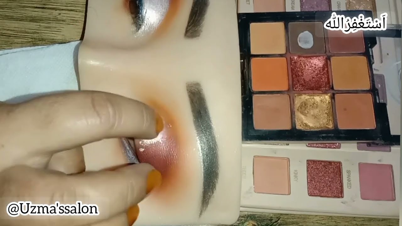 Soft Tea Pink Eid makeup tutorial || Soft pink eye makeup tutorial for hooded eyes