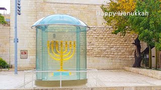 JEWISH QUARTER, Old city of JERUSALEM (Rain)