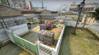 CSGO // Cache - Molotov Forklift (Bombsite A)