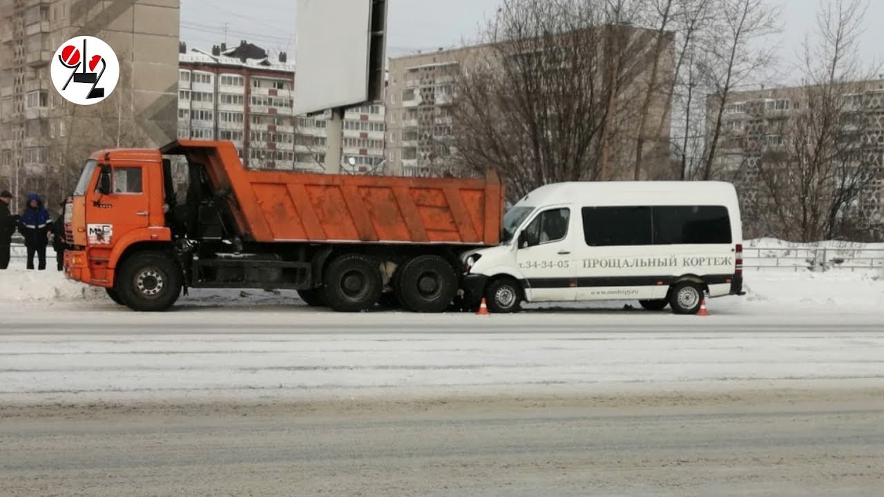 Залетел под камаз