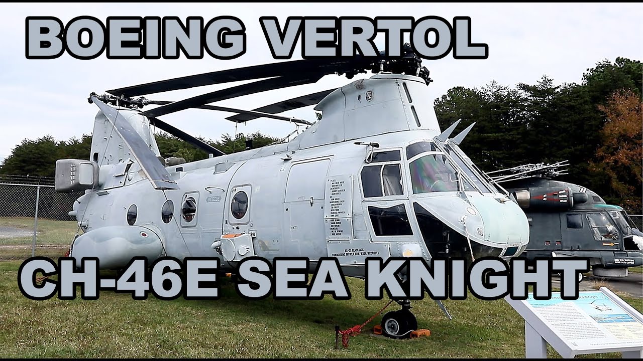 BOEING VERTOL CH-46E SEA KNIGHT at Patuxent River Naval Air Museum