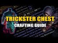 Path of exile how to easily craft a ci trickster body armor  for unleash arc  other builds