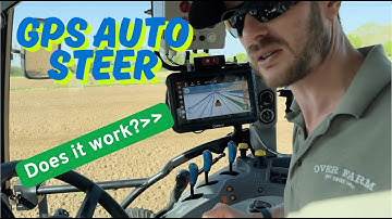 GPS Auto-steer : Farmers Install on New Holland T5 tractor