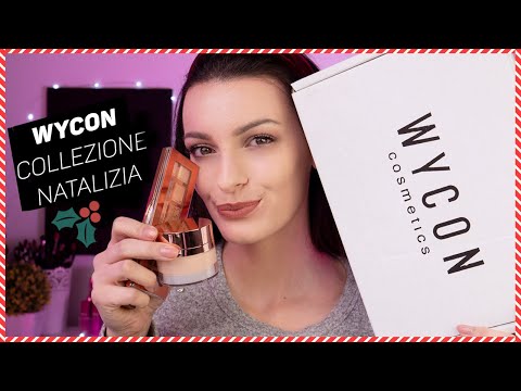 SARÀ BELLA COME DICONO? 🤔MI TRUCCO CON LE COLLEZIONE NATALIZIA 🎄di Wycon Cosmetics Bling Bling