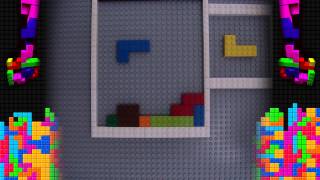 Stop Motion Tetris LEGO Music Video