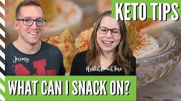 What Foods Are Keto Friendly For Snacks? | With Health Coach Tara & Jeremy | Keto Q&A
