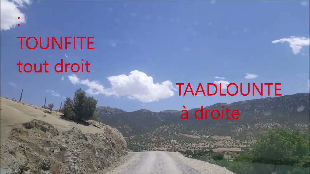 aghbala  tounfite étape1