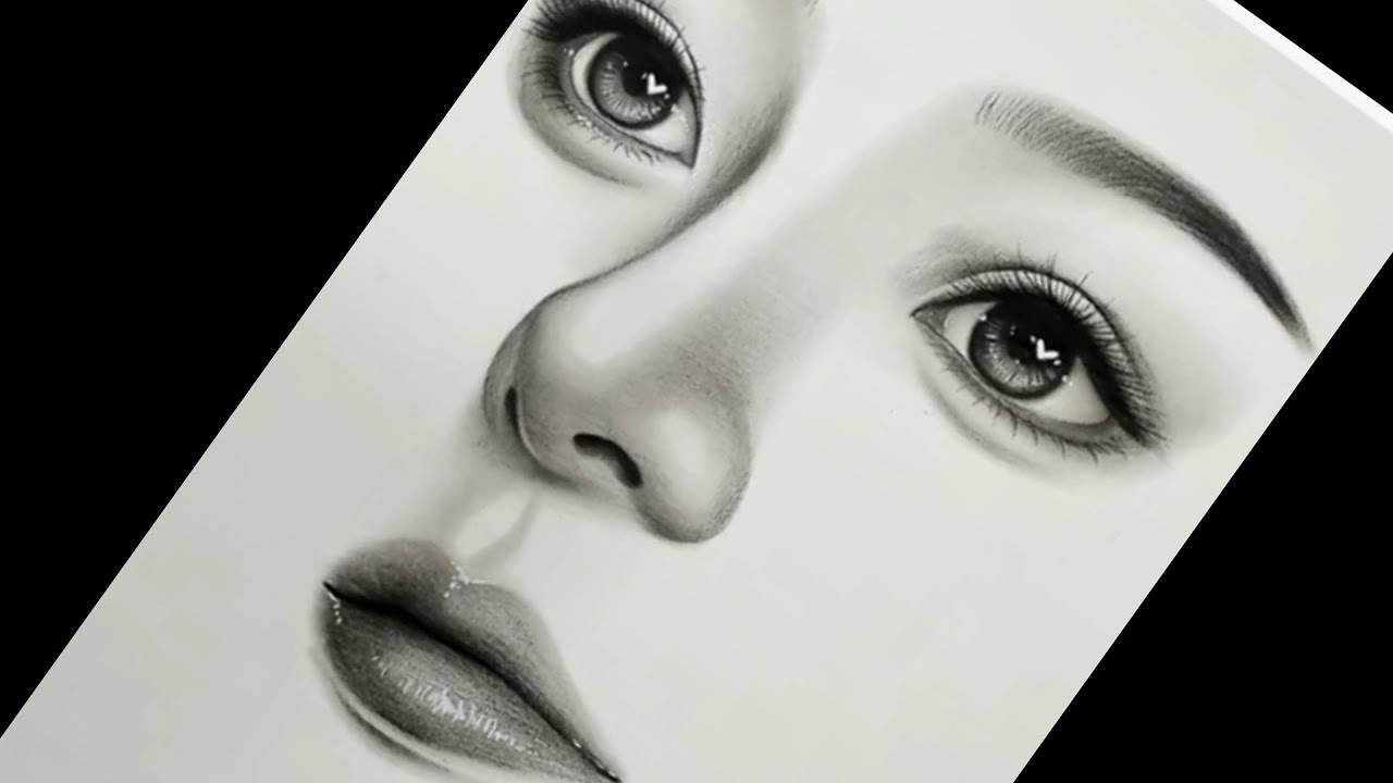 How to Draw a Hyper Realistic Eyes Step by Step - YouTube