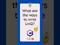 Ways to write LinQ | CSharp @DotNetCoreInsights