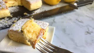 Deliciousnessly | LEMON CAKE RECIPE (Japanese style)