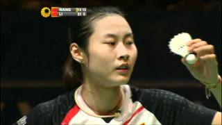 F - WS - Wang Yihan vs Li Xuerui - 2012 All England