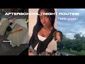 9PM AFTERSCHOOL + NIGHT ROUTINE | 10th grade *edition*