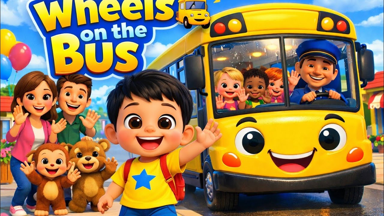 Wheels on the Bus 🚌| CoComelon Nursery Rhymes & Kids Songs!!Baby Songs | Kids Animation
