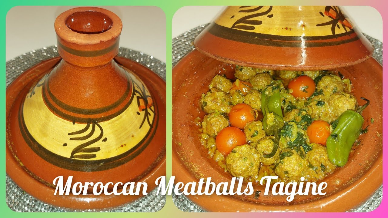 Moroccan meatball Tagine Recipe// How to cook Simple Moroccan kebab Tagine YouTube