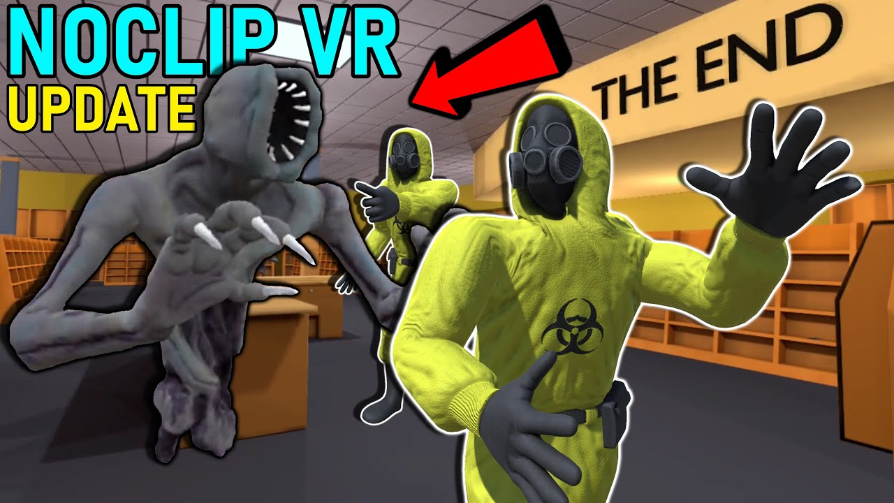 The First Oculus Backrooms Game is Intense! (Noclip VR) 