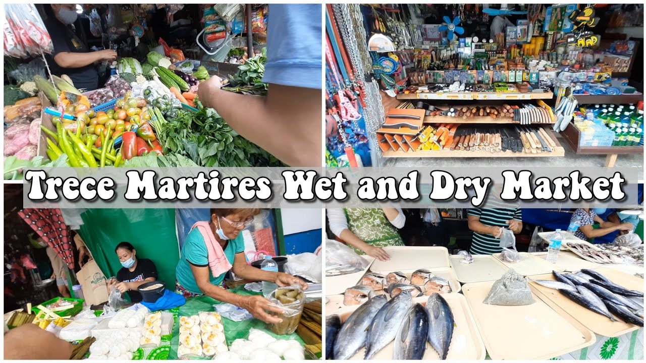 Trece Martires City Wet and Dry Market| Market Day