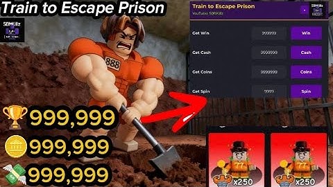 [INF] TRAIN TO ESCAPE PRISON SCRIPT | INF WIN, INF COINS, INF CASH, OP PETS