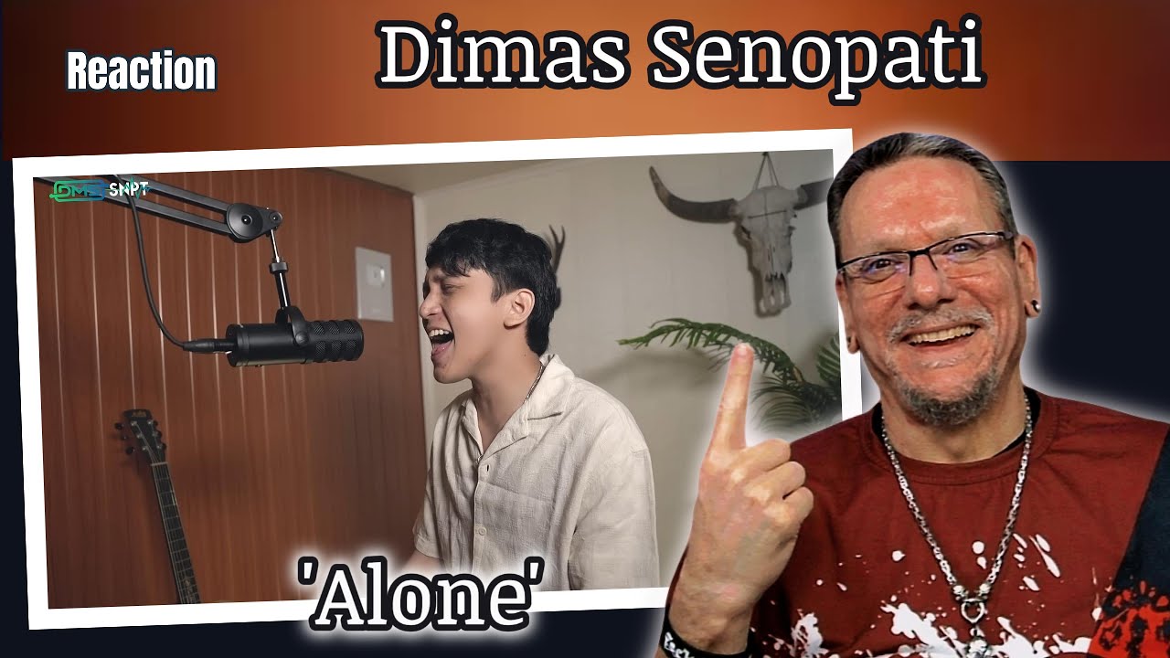 Dimas Senopati | Heart - Alone (Cover) | First Time Reaction