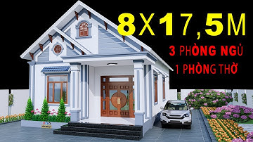 TUYỆT ĐỐI ĐIỆN ẢNH | MẪU NHÀ CẤP 4 MÁI THÁI GIÁ RẺ | 3 hoặc 4 phòng ngủ