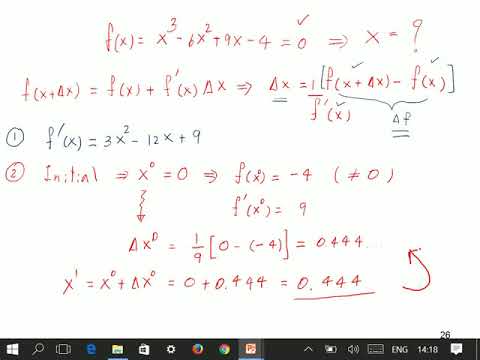 SUT Power System L12 Power Flow Analysis Newton Raphson Method Cont ...