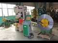 Hole punching production line ,CNC Punching machine with servo feeder will be sent to Fiji