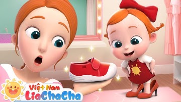 🥾Lia và ChaCha học đi giày dép đúng chân | Bài hát vui nhộn | LiaChaCha - Ca Nhạc Thiếu Nhi Việt Nam