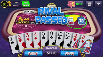 GinRummyPlus (Android/iOS) Gameplay Part 2