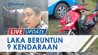 Kecelakaan Beruntun 9 Kendaraan di Bandar Lampung, Seorang Tewas karena Tertimpa Kendaraan