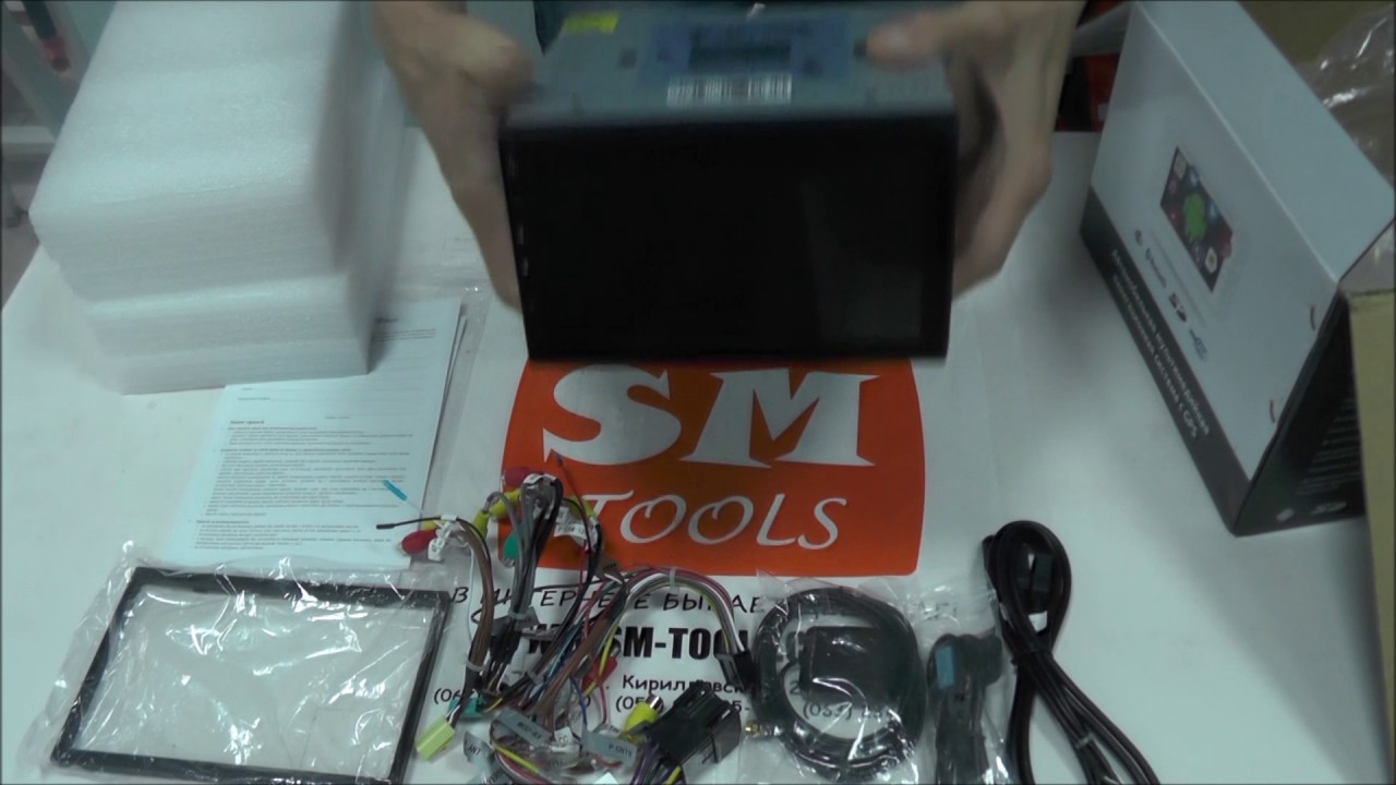 Автомагнитола INCar AHR-7580 (Распаковка) - YouTube