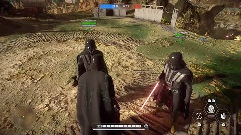 Fun Darth Vader Duping with StarWarsShorts | HvV | Battlefront 2 (No Commentary)